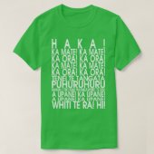 NEW ZEALAND MAORI HAKA SHIR Rugby T-Shirt (Design vorne)