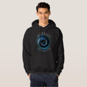 NEW ZEALAND MAP KORU PAUA HOODIE (Vorne ganz)