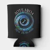 NEW ZEALAND MAP KORU PAUA KANN COOLER DOSENKÜHLER (Rückseite)