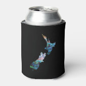 NEW ZEALAND MAP PAUA DOSENKÜHLER (Kanne Vorderseite)