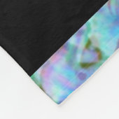 NEW ZEALAND MAP PAUA DURCH BLANKET FLEECEDECKE (Ecke)