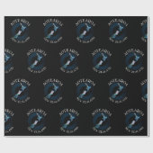 NEW ZEALAND MAP PAUA GESCHENKPAPIER (Flach)