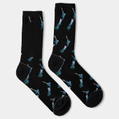 NEW ZEALAND MAP PAUA SOCKS SOCKEN (Rechts)