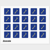 New Zealand Map Sticker (Blatt)