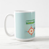 New Zealand Map Tasse (Links)