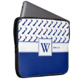 NEW ZEALAND Monogram Laptopschutzhülle (Vorne Rechts)