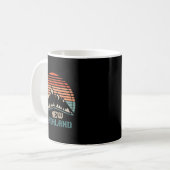 New Zealand Mountain Hiking Gift New Zealand Kaffeetasse (Vorderseite Links)