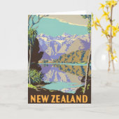 New Zealand Mountian Karte (Gelbe Blume)
