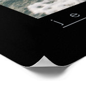 New Zealand Orca Poster (Ecke)