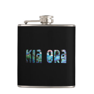 NEW ZEALAND PAUA KIA ORA GREETING FLACHMANN