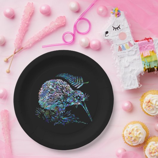 NEW ZEALAND PAUA KIWI PAPPTELLER (Party)