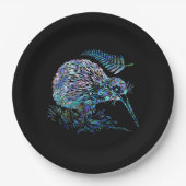 NEW ZEALAND PAUA KIWI PAPPTELLER (Vorderseite)