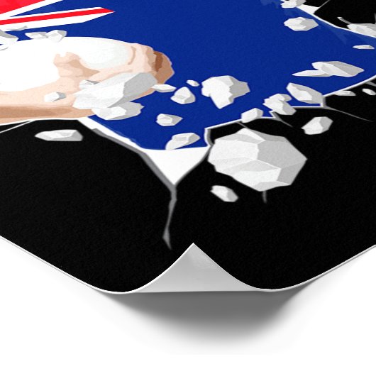 New Zealand Rugby Jersey 2021 New Zealand Rugby Poster (Ecke)