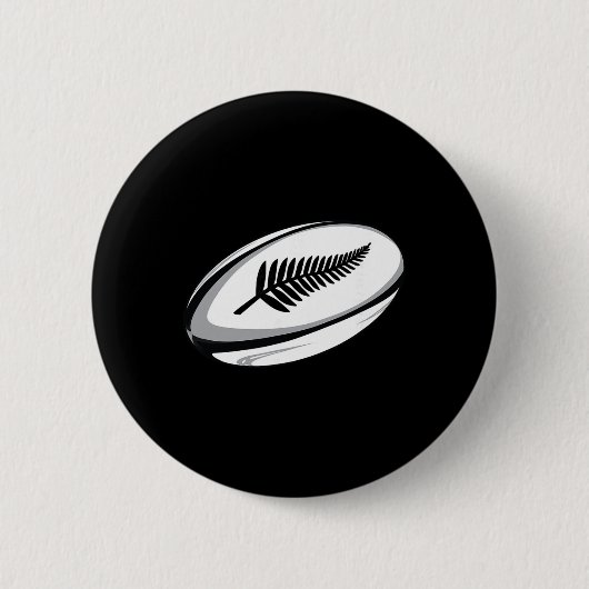 New Zealand Rugby Jersey Button (Vorderseite)