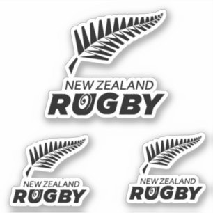 NEW ZEALAND RUGBY - TEAM AUFKLEBER