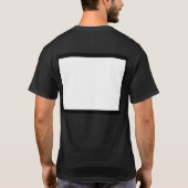 NEW ZEALAND SAND STRAND SCHWARZ AOTEAROA KIWI CUST T-Shirt (Rückseite)