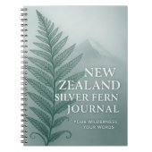 New Zealand Silver Fern Journal – Wilderness Notizblock (Vorderseite)