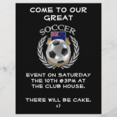 New Zealand Soccer 2016 Fan Gear Flyer (Hinten)