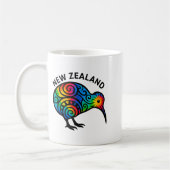 New Zealand Vacation, New Zealand Souvenirs, Kiwi Kaffeetasse (Links)