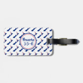 NEW ZEALAND Vertrauen in das Lord Sprichwörter 3 G Gepäckanhänger (Rückseite horizontal)