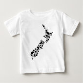 NEW ZEALAND - voller Kiwis - schwarz Baby T-shirt (Vorderseite)
