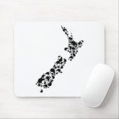 NEW ZEALAND - voller Kiwis - schwarz Mousepad (Mit Mouse)
