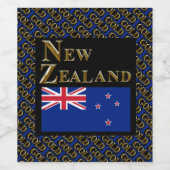 NEW ZEALAND WEINETIKETT (Einzelnes Label)