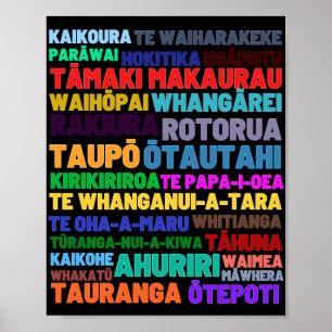 New Zealand Zuhause & Holiday Places Poster