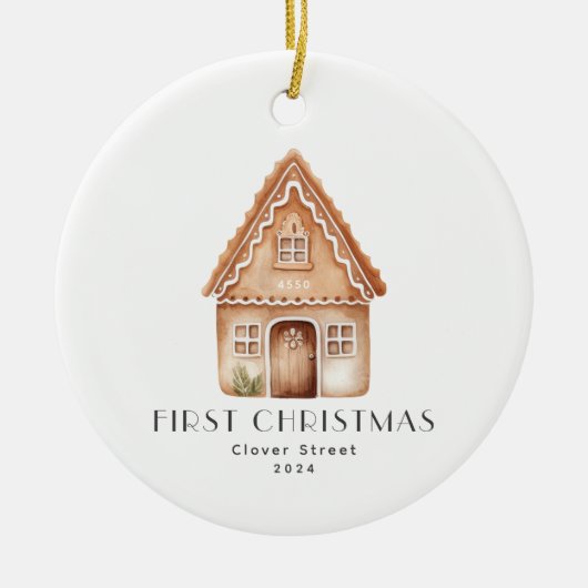 New Zuhause Gingerbread Ornament (Vorne)
