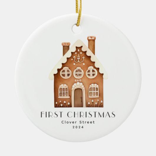 New Zuhause Gingerbread Ornament (Vorne)