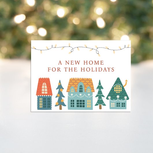 New Zuhause Holiday Postkarte