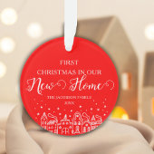 New Zuhause Joy - Personalisiert First Christmas Ornament