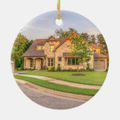 New Zuhause New Adventure Neue Erinnerungen Erwärm Keramik Ornament (Hinten)