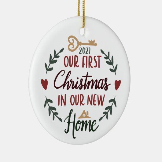 New Zuhause Ornament (Rechts)