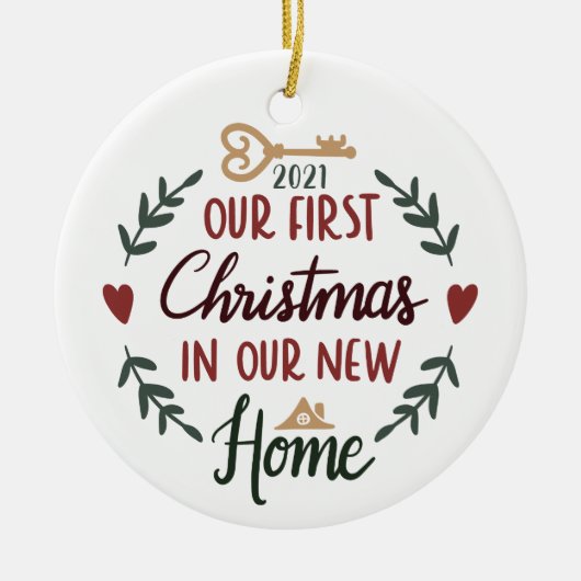 New Zuhause Ornament (Vorne)