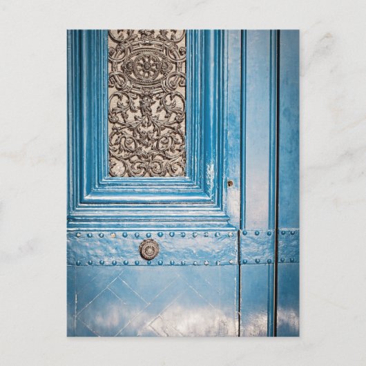 New Zuhause - Paris Door Foto Postkarte (Vorderseite)