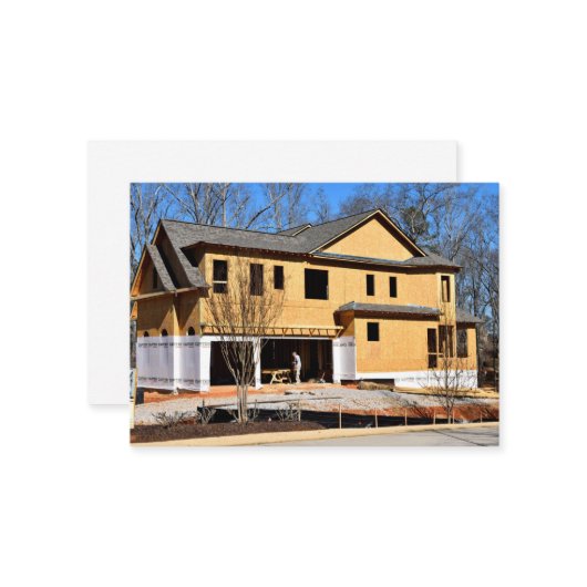 New Zuhause Standard, 3,5" x 2,0" Visitenkarte (Vorderseite/Rückseite Beispiel)