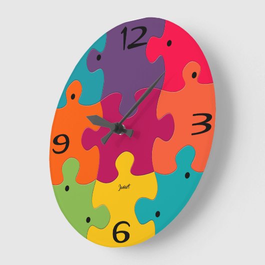 New Zuhause Wall TimePicknick Lar Große Wanduhr (Winkel)