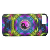 NewAge YinYang Neon Psychedelic iPhone 7 Fall Case-Mate iPhone Hülle (Rückseite (Horizontal))