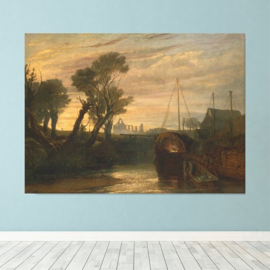 Newark Abbey  Leinwanddruck (Insitu (Holzboden))