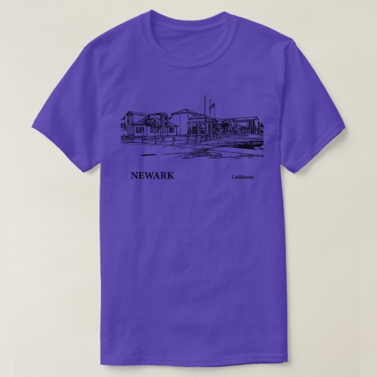 Newark California TShirt 3 (Design vorne)