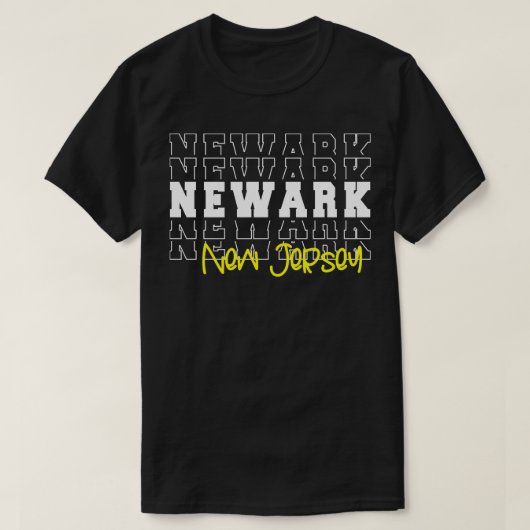 Newark City New Jersey Newark NJ T-Shirt (Design vorne)