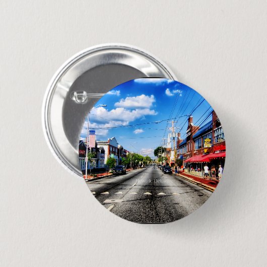 Newark, Delaware Button (Vorne & Hinten)
