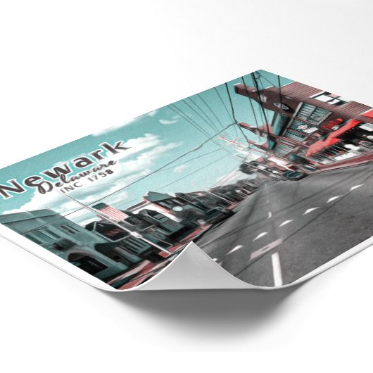 NEWARK DELAWARE POSTER (Ecke)
