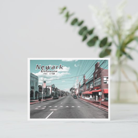 NEWARK DELAWARE POSTKARTE (Stehend Vorderseite)