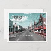 NEWARK DELAWARE POSTKARTE (Vorne/Hinten)