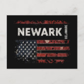 Newark Delaware Postkarte (Vorderseite)
