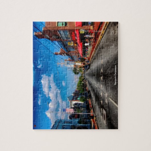 Newark Delaware. Puzzle (Vertikal)