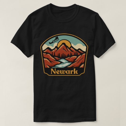 Newark, Delaware T-Shirt (Design vorne)