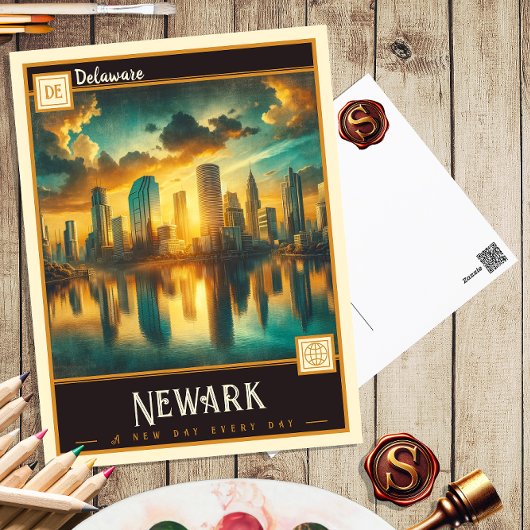 Newark, Delaware | Vintage Postkarte